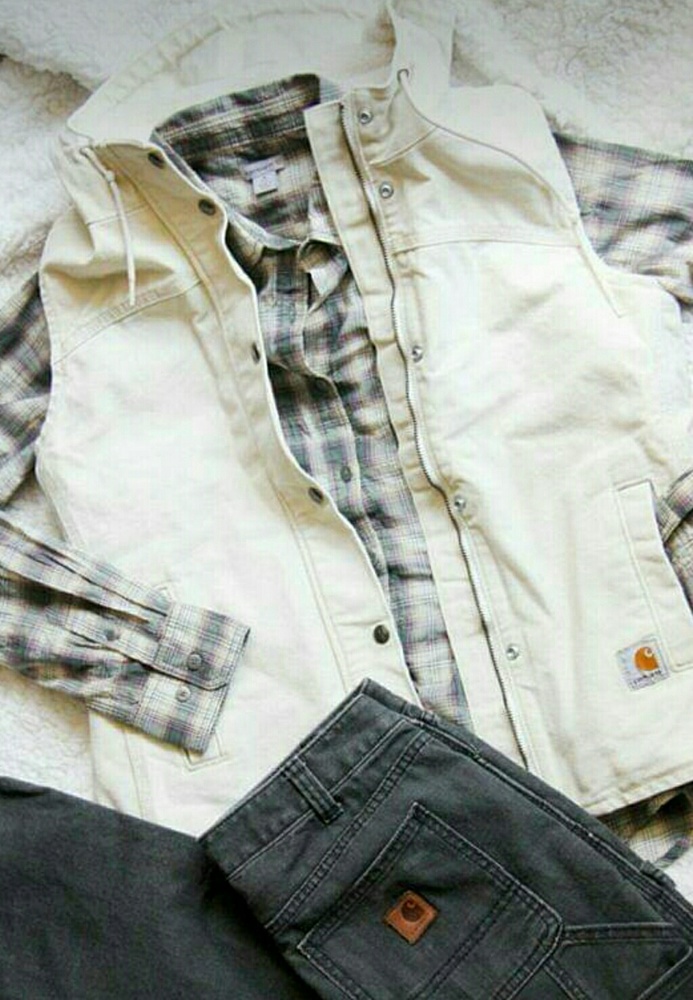 Brand new Carhartt Sherpa Canvas Vest Medium